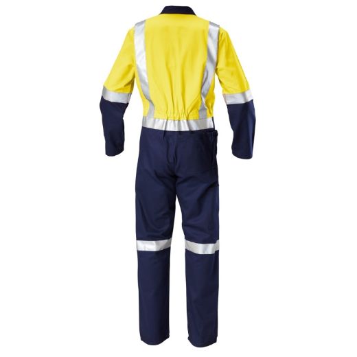 Picture of HI VIS 2TONE TAPED DRILL COVERALL